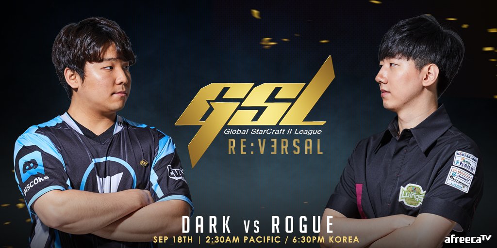 2019 GSL Code S 3. Szezon Elődöntő: Dark vs Rogue