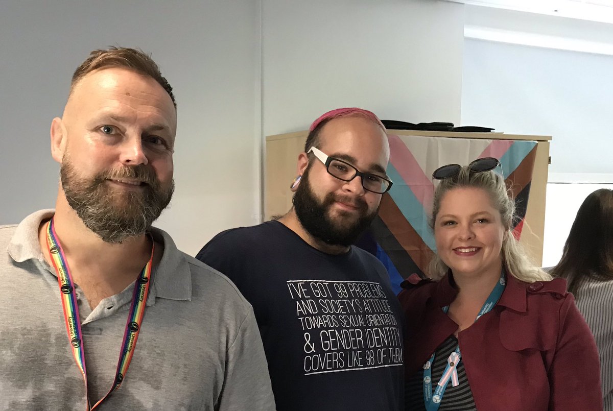 Jennife01911005's tweet photo. Loved the #straightally #LGBTQ workshop @worcester_uni @hscworcs #team today #beingvisable @PhilliusFogg @jaivickers https://t.co/Q6634SnU8F