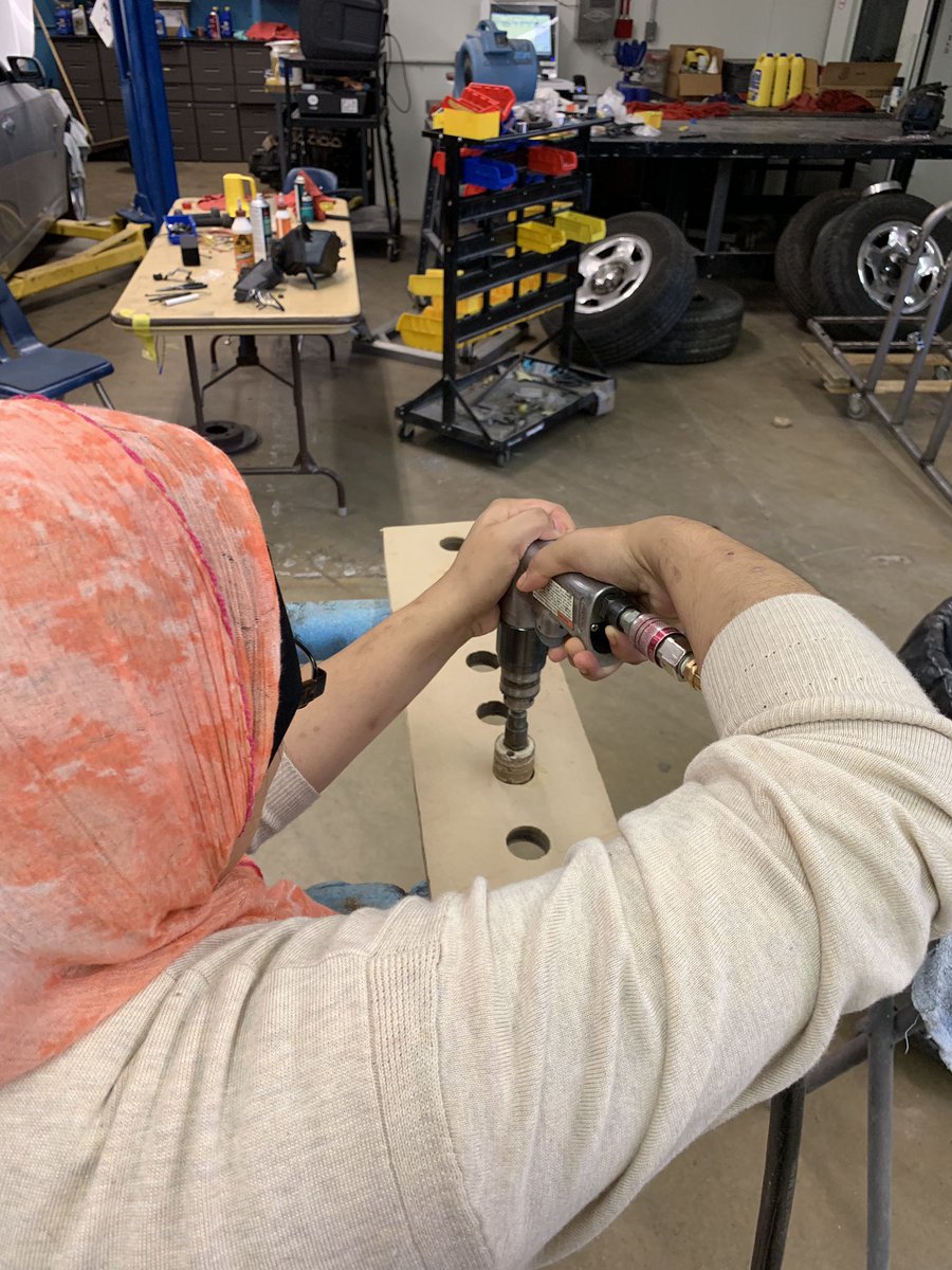 ACC_Collision's tweet photo. Collision I students finish body hammer organizer project.  #localengineers https://t.co/E03GUWWfem