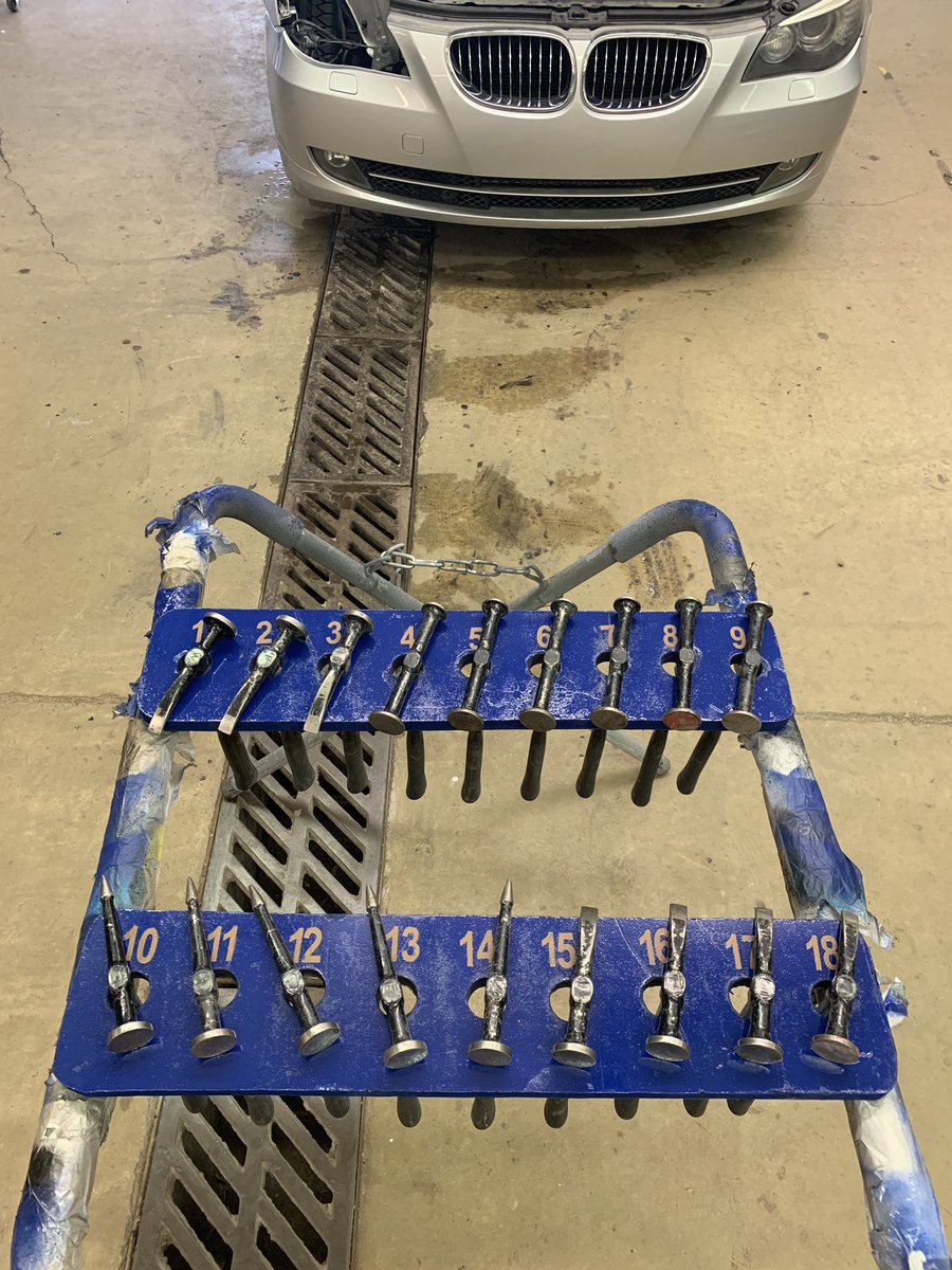 ACC_Collision's tweet photo. Collision I students finish body hammer organizer project.  #localengineers https://t.co/E03GUWWfem