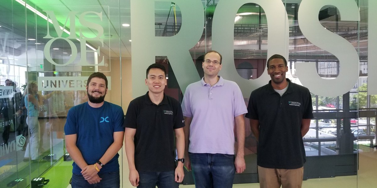 Dedicated's tweet photo. We are beyond ecstatic to be at the grand opening of @MSOE's Dwight and Dian Diercks Computational Science Hall. Our engineers are showcasing their projects and introducing students to our Fall Co-Working Internship. #boldstepforward #MSOE https://t.co/UEYcWByFcs