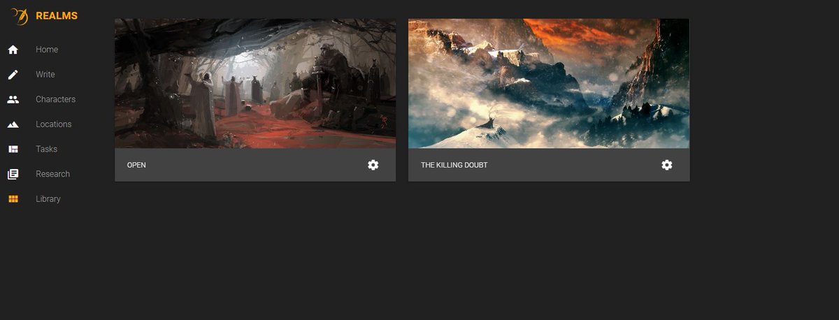RealmsWriter's tweet image. Start a beautiful library of #creativewriting - Realms Writer is the only tool you will ever need. We are almost ready - sign up for notifications and updates: buff.ly/31jlw7j