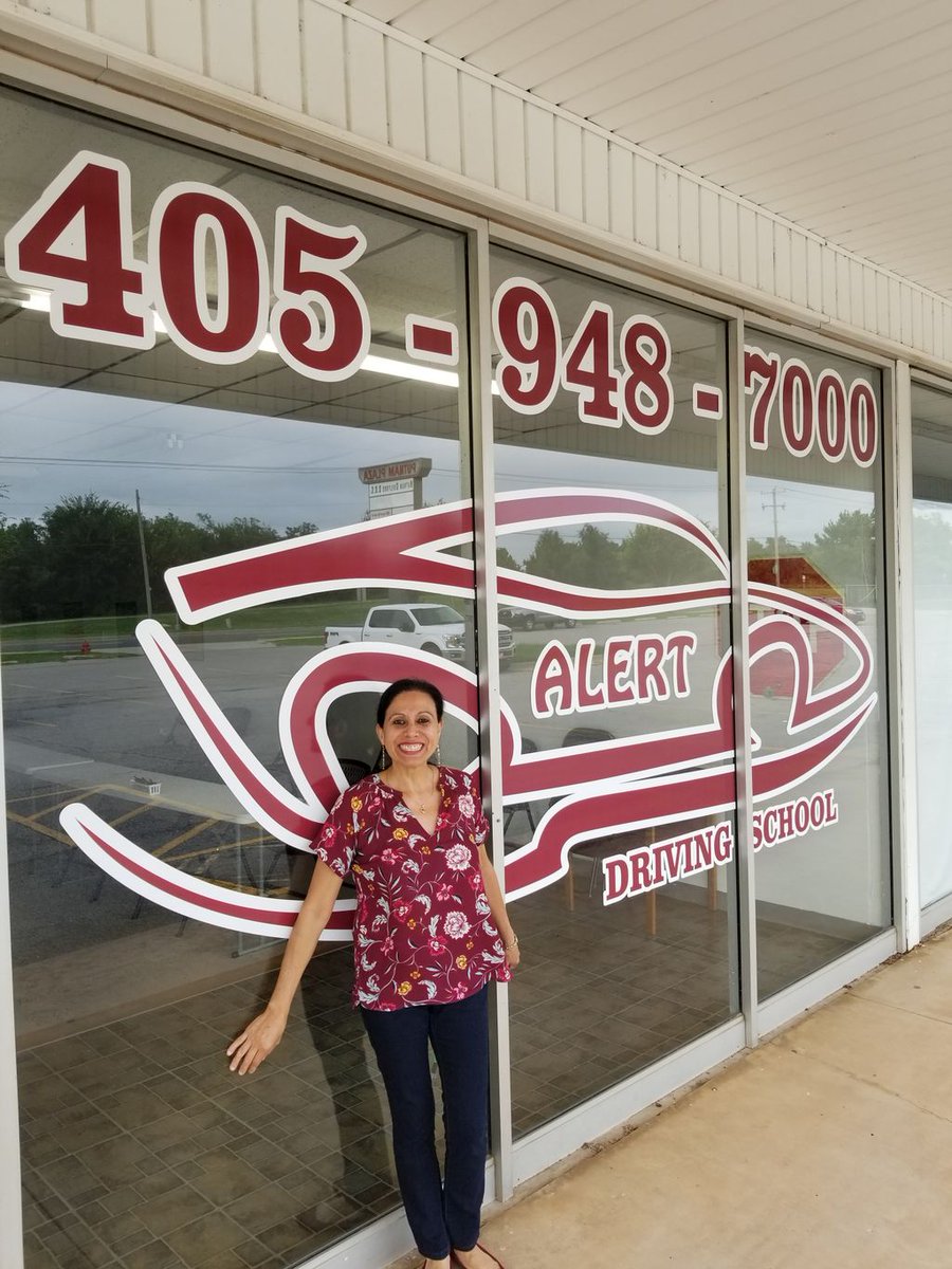 alertdrivingok's tweet image. Congratulations to Monica, Ma, Rosendo and Dora who passed their drivers license test!
We offer unlimited classroom hours and behind the wheel instruction in 2 hour sessions to maximize learning and retention. Enroll now at alertdrivingok.com
#alertdriving #drivertraining