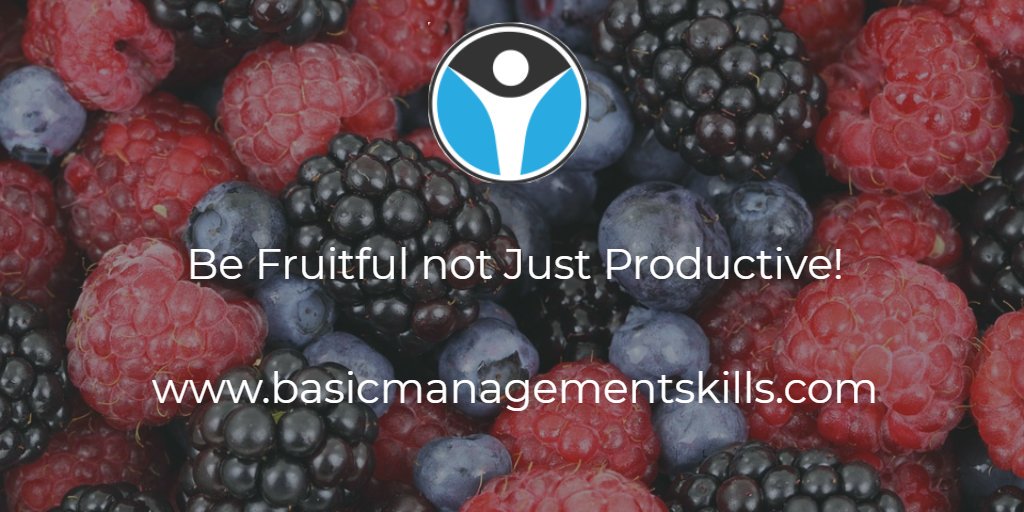managebasics's tweet photo. Be Fruitful not Just Productive! Learn how to make the most of your day. #Management #managers #LeadershipDevelopment #managementskills #priorities #Productivity 

https://t.co/ZG8WGb4PpZ https://t.co/VYIZnrsj3o