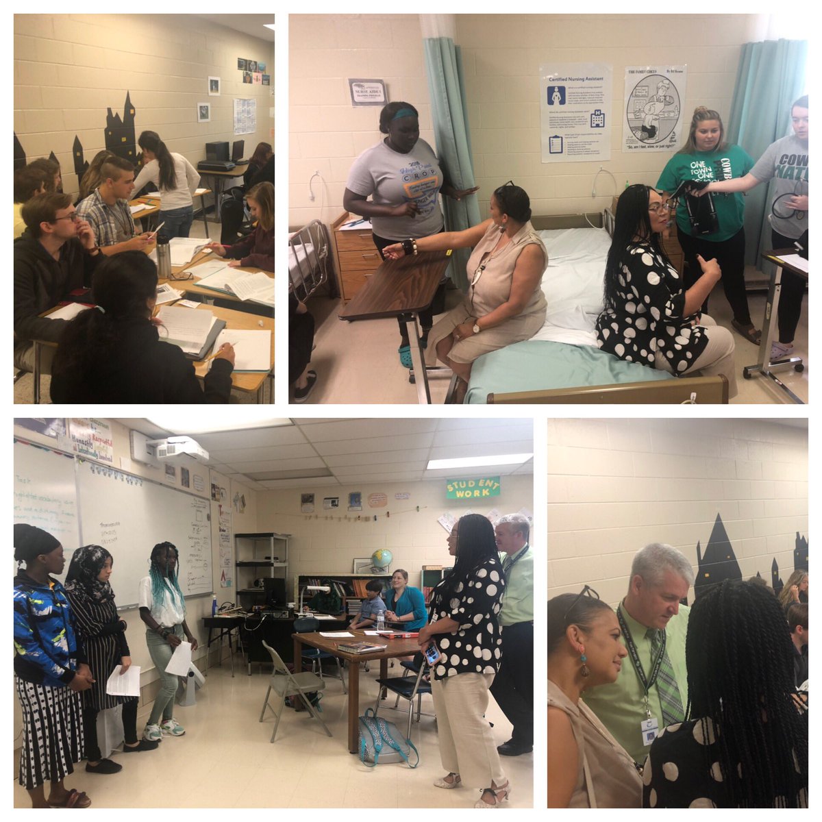 leighjones23's tweet photo. Our Superintendent, @scontrerasGCS and GCS Board Chairwoman Hayes visiting SW school road today! We ARE Southwest!! Some really good stuff happening in High Point Schools!! @hettenm @AC_Armond @GCSchoolsNC Great visits! #highpointproud https://t.co/ODGpKt56rw