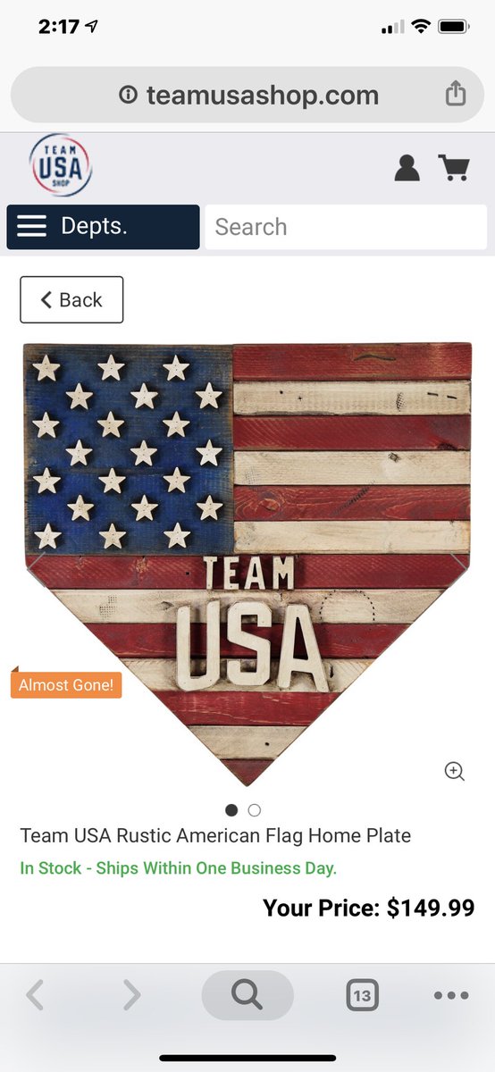 barnwoodsports's tweet photo. Now live on the @Fanatics website...our Licensed @TeamUSA flags and home plates!
#TeamUSA #RusticFlag #Olympics #BarnwoodSportsDesign #TeamUSAFlag https://t.co/uZwE89jbmc