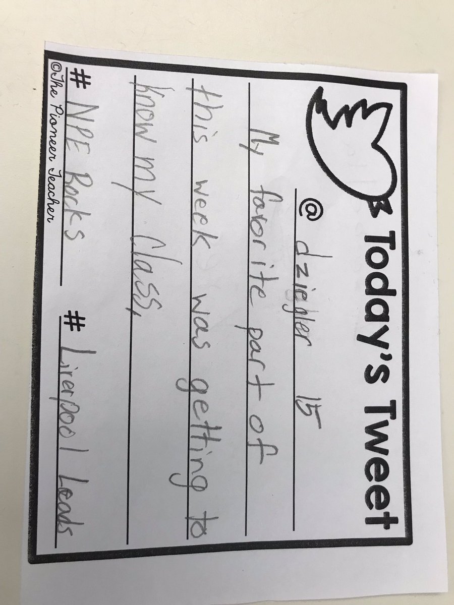 KiresClassPage's tweet photo. Some thoughts about the first week of school... https://t.co/FArrQ6VElc