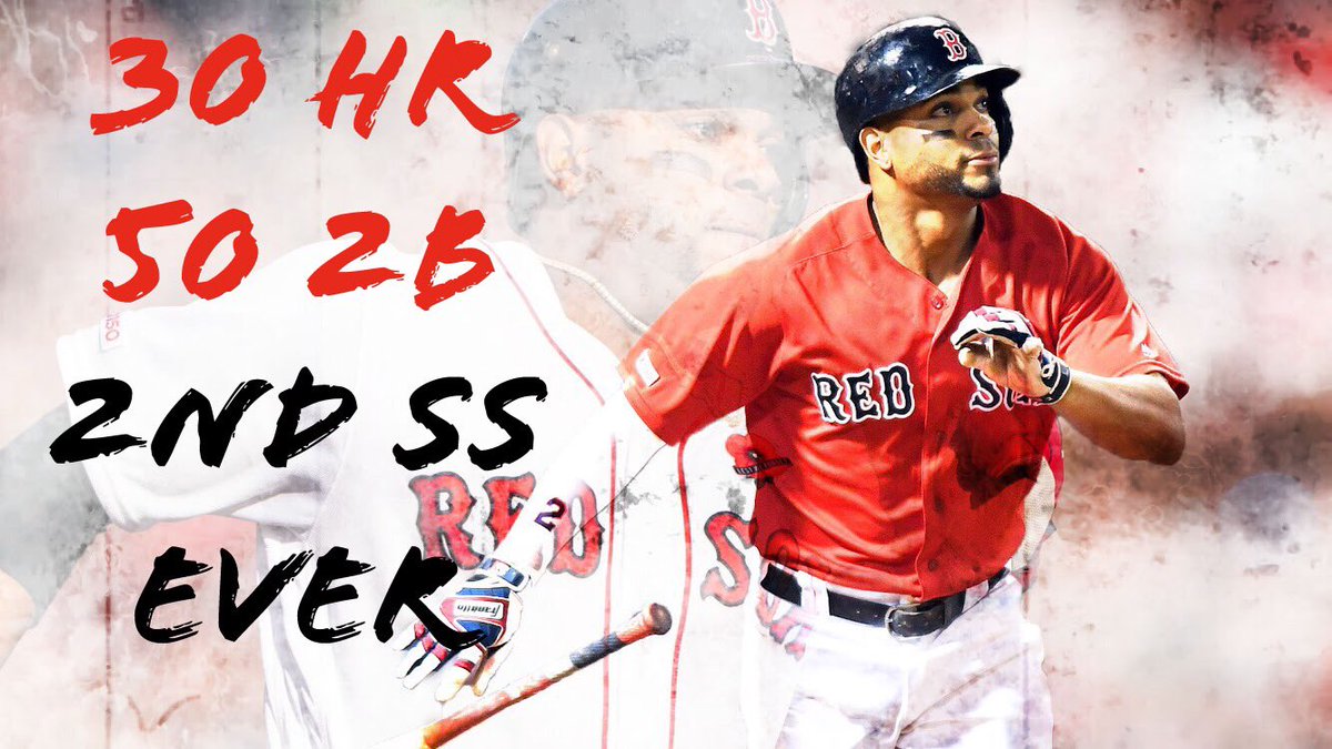 BoSoxAnalytics's tweet photo. Xander Bogaerts Becomes 2nd SS Ever with 30 HR, 50 2B in a Season
https://t.co/RlkNCIs3zO https://t.co/OE6qmJHyDu