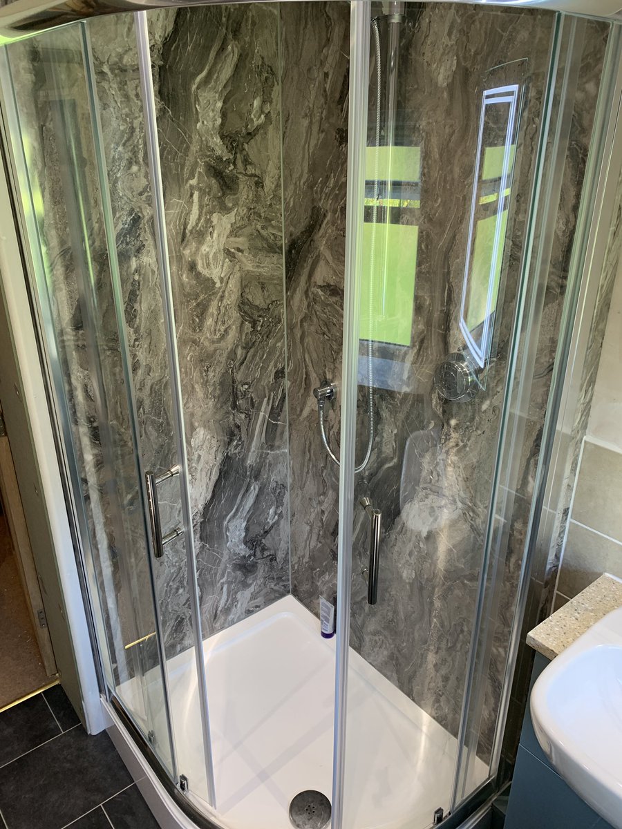jsheppardandson's tweet photo. We have just completed this #bathroom makeover using products from @wehavebathrooms @AqualisaShowers @bushboard @karndeanUK @Karonia_Ltd @ThomasDudleyLtd @BristanPro @bacomponents @TileGiantLTD @MapeiUKLtd @TwyfordUK @HiBLtdWCG We think it looks great👍 https://t.co/KpW30FRYw5