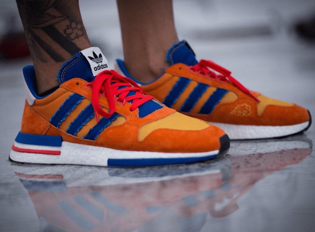RetroSolesUK's tweet photo. Its fair to say this time last year i was waiting on these to be released and though @hanonshop was getting them so held out and then they didnt come into stock #adidas #dragonball #zx500rm #theonesthatgotaway https://t.co/HsV5NyilCo