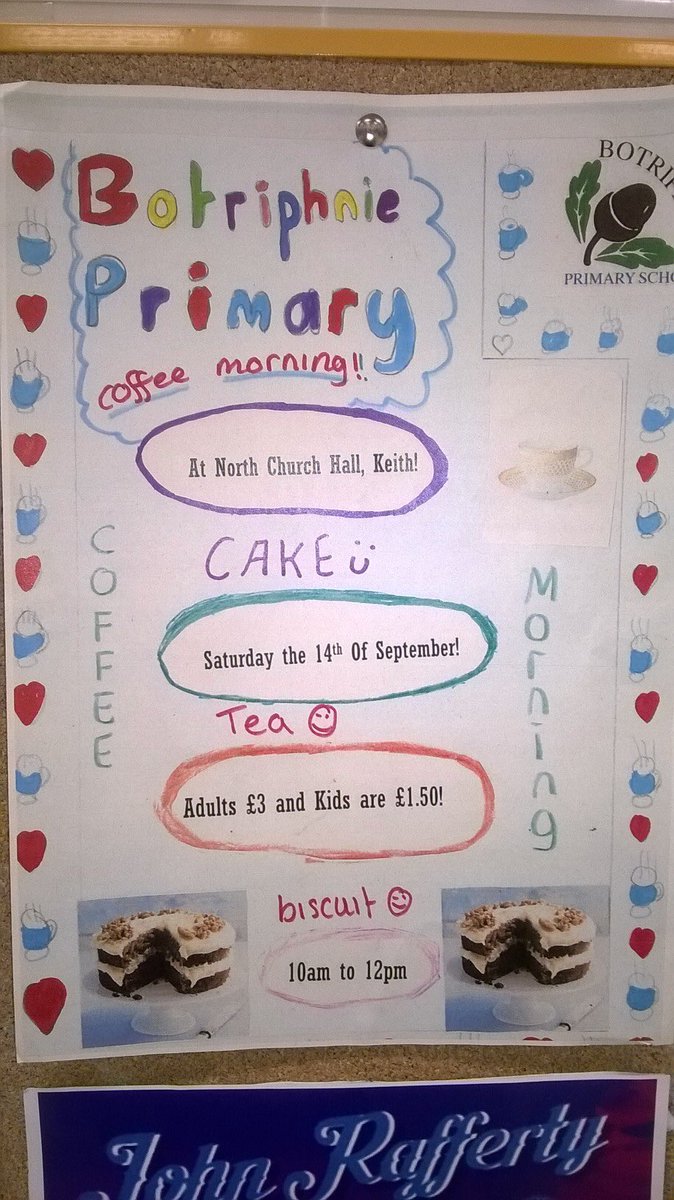 <a href="/TescoKeithmoss/">Tesco Keith</a> delighted to be able to support our small rural schools, Tesco gift card donated to #Botriphnie primary to aid with their ☕️☕️coffee morning☕️☕️ #GoodLuck #lovingtheposter 💖#supportingourcommunity