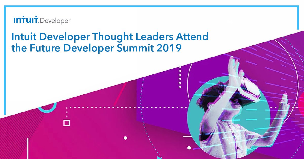 IntuitDev's tweet image. The #FutureDeveloper19 Summit is coming September 24-25 and we&apos;re excited to participate! Our own @divinecassie and @JarredKeneally will be speaking in lightning sessions and panel discussions. Learn more here: intuit.me/2kCq9t5