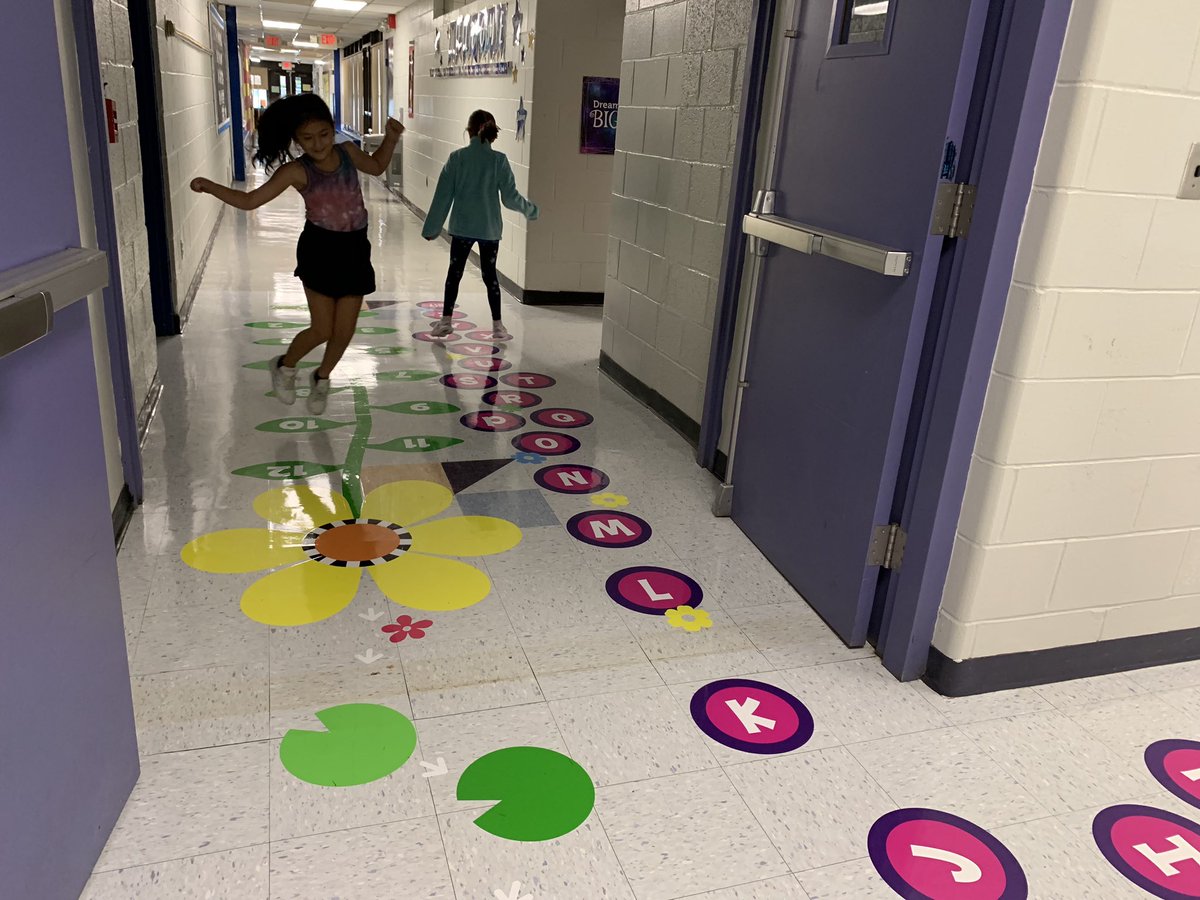 Sensory path donated by PTA is leaps and bounds ahead of the pack! #GOShepardSharks Thank you Shepard PTA!!
