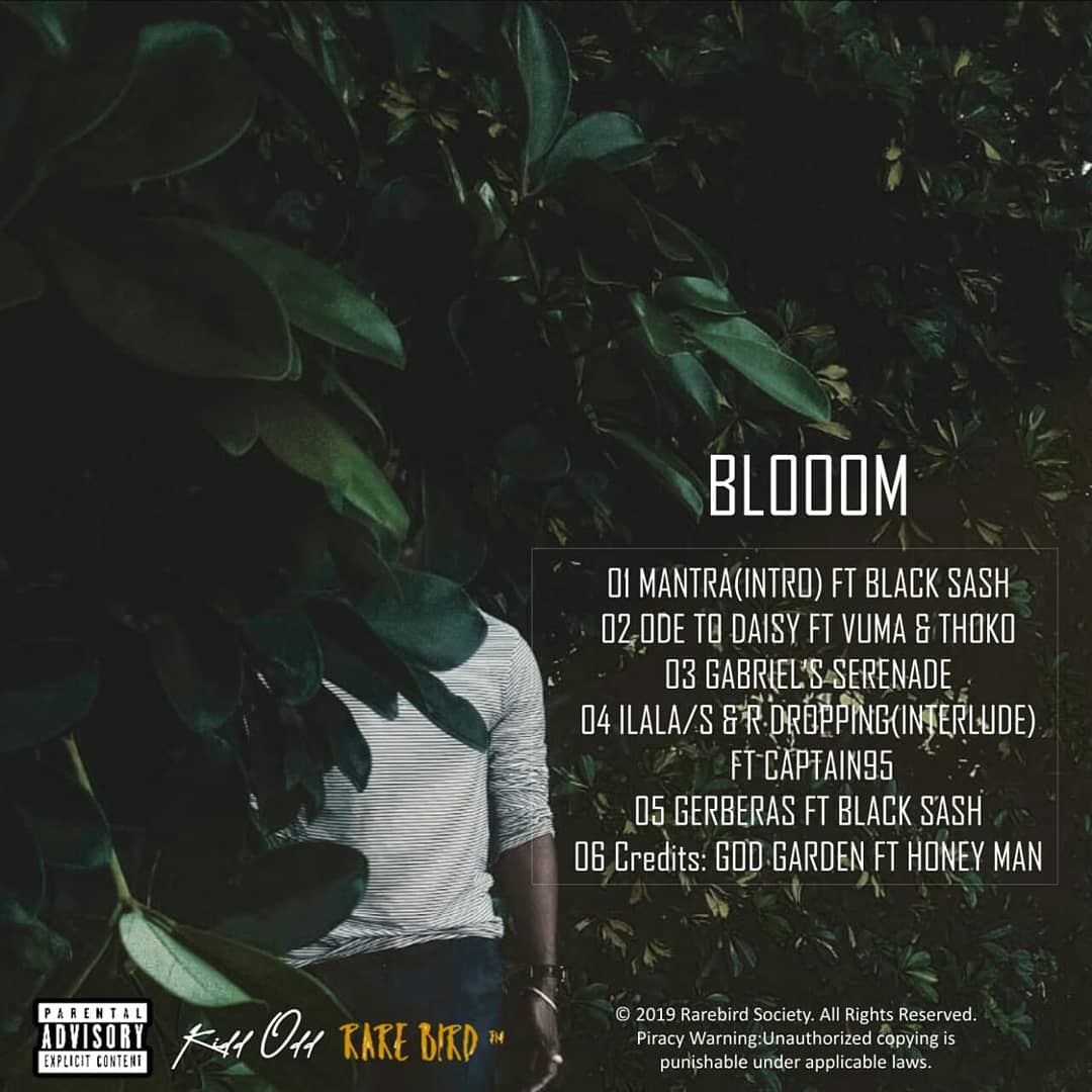 rarebirdsociety's tweet photo. @KiddOdd_live @SoundCloud Official  Track list for #BLOOOMEP https://t.co/XfJ7aHjIJL