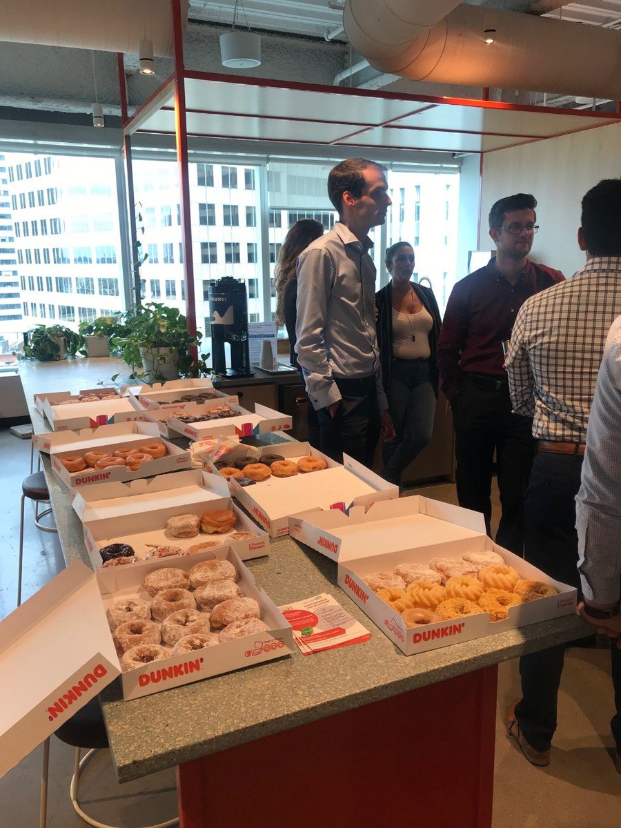 LeytonUSA's tweet photo. We had so much fun hosting a happy hour for the #WeWork community to promote our #ces2020 challenge. Calling all #Greentech, #Cleantech, #sustainable #startups to apply to win a booth at CES! : https://t.co/LBwnytWRgQ

#ces #techstartups #startup #techforgood #goodfortech https://t.co/BIBj1fArXS