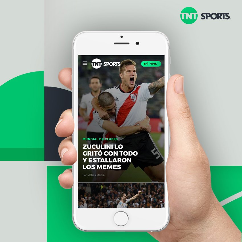 Bienvenido TNT Sports! Desarrollamos el nuevo sitio de deportes para Argentina tntsports.com. Felicitaciones a los equipos de Turner Latinoamérica @TNTSportsLA <a href="/cmsmedios/">BLUESTACK URUGUAY</a> <a href="/iconosur/">Iconosur</a> por este nuevo proyecto online.