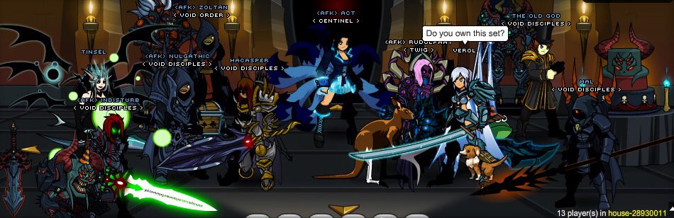 VoidDisciples's tweet photo. Happy tlap from the void and some others  also announcing void order is our brand guild  if you think you good enough to join hero must have 5 void items the more the better we on artix server or pm me on Twitter https://t.co/x448CpvWbq