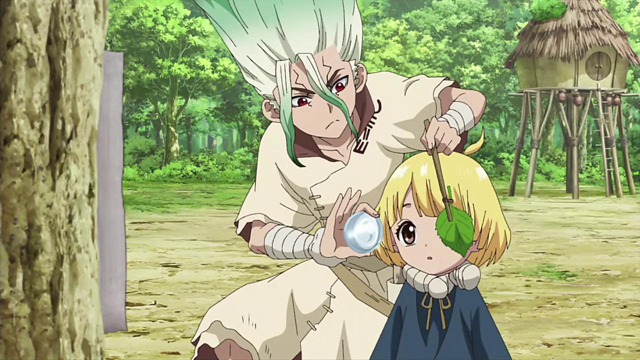 内田 Dr Stone 11話 ガラスを作ってスイカに眼鏡を てか 原始的な生活を送っていても近眼になるん あと 御前試合に向けて金狼にも眼鏡を作ってやるのがベストだけど どうやら違うルートを行くようだ ドクターストーン T Co Rqhtmuww8k
