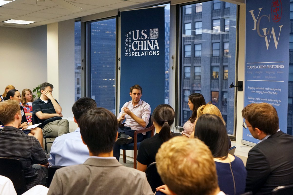 NCUSCR's tweet photo. Refreshingly candid conversation last night with @mattsheehan88, who joined NCUSCR's Young China Professionals and @YCW_Global to reflect on his unique career path and lend insight into the challenges/opportunities of pursuing non-traditional careers in the China space. https://t.co/ob1TkZllfO