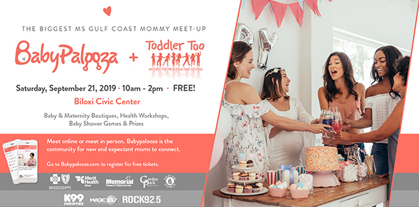 WRCenter's tweet image. New and expectant parents don’t miss the FREE Blue Cross Blue Shield of Mississippi Babypalooza Baby &amp;amp; Maternity expo coming to The Biloxi Civic Center on Saturday, September 21 from 10AM to 2PM. Get more details at babypalooza.com/events/babypal…

#babypalooza #babypaloozagulfcoast