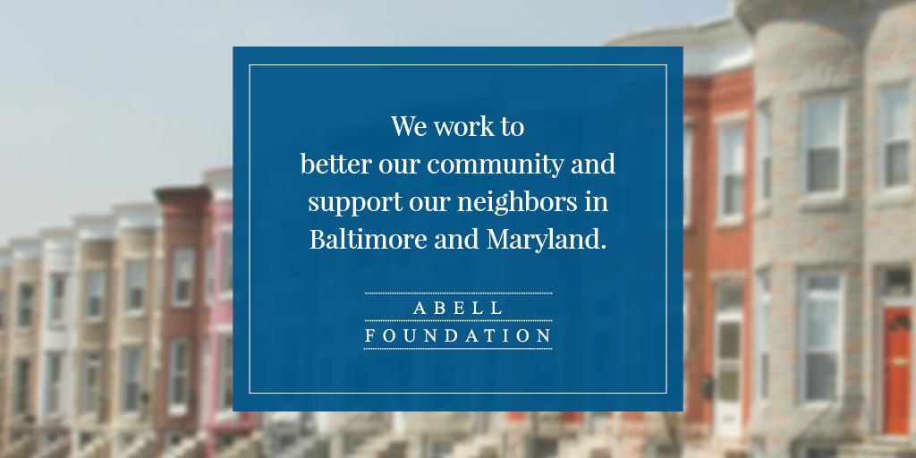 Abell Foundation tweet media