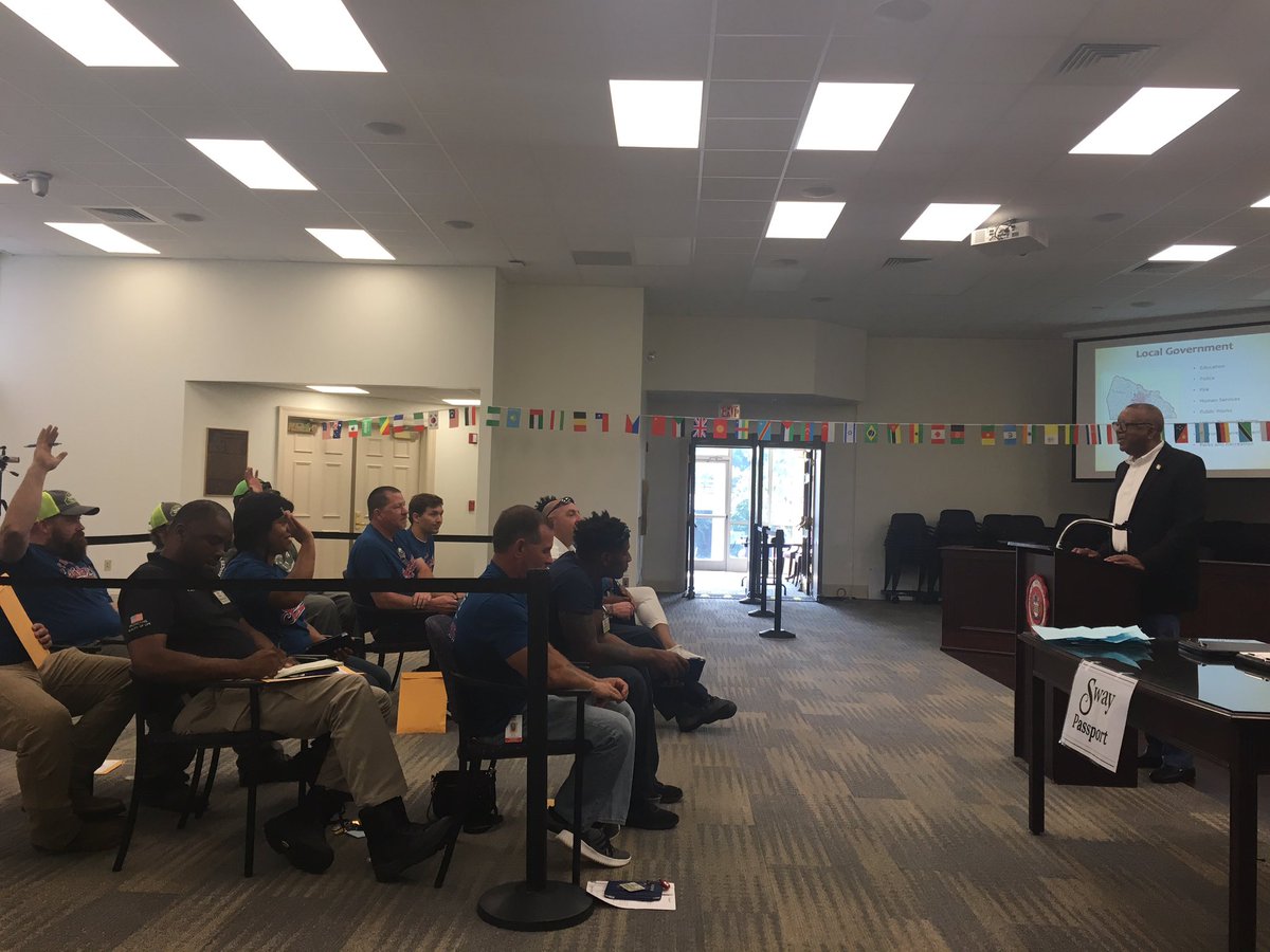 laraclaire's tweet photo. Great first session for #swaypassport! Admin, Communications, HR, and Engineering each delivered a unique and informative presentation. #sway #teamsalisbury https://t.co/FeJo8wafN5