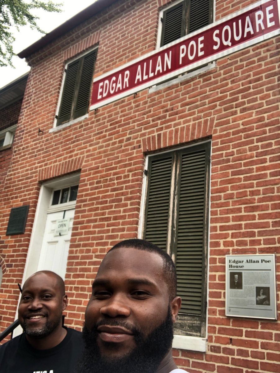 FSEMS95Bmore's tweet photo. Out conducting home visits with our awesome Wholeness Specialist and we ran up on this historic landmark! @BaltSEL @BaltCitySchools #ItsaGREATdayatFranklinSquare #UnleashingExcellence #WeServe https://t.co/6ysSlGQiUM