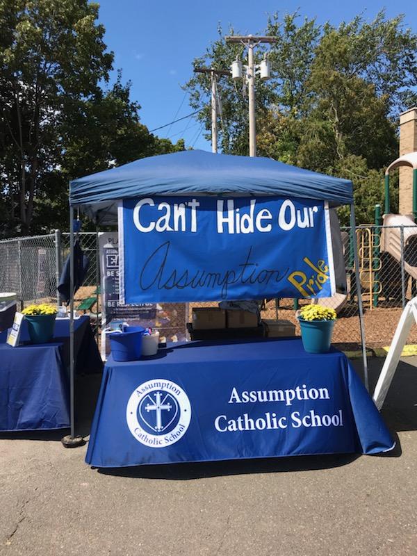 AssumptionFFLD's tweet photo. Visit the Assumption Catholic School tent at Septemberfest tonight through Sunday and see why it's great to be an Eagle! https://t.co/7zM8Ggz3Vm