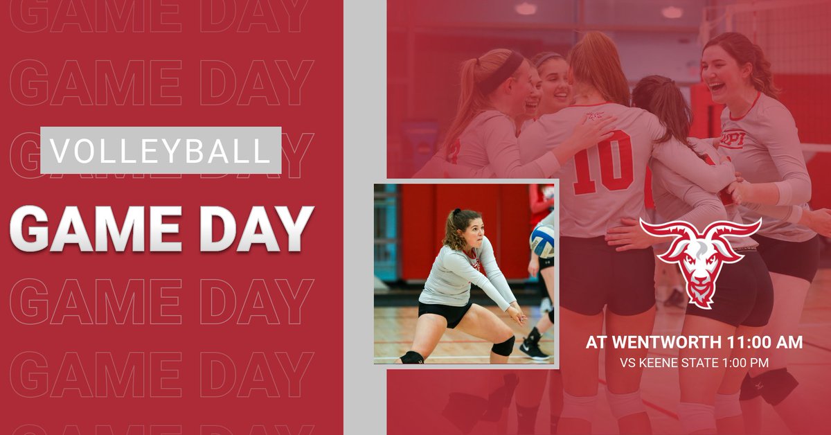 WPIAthletics's tweet photo. Volleyball plays Wentworth and Keene Stae on the road! https://t.co/4IvhVuVi0D
