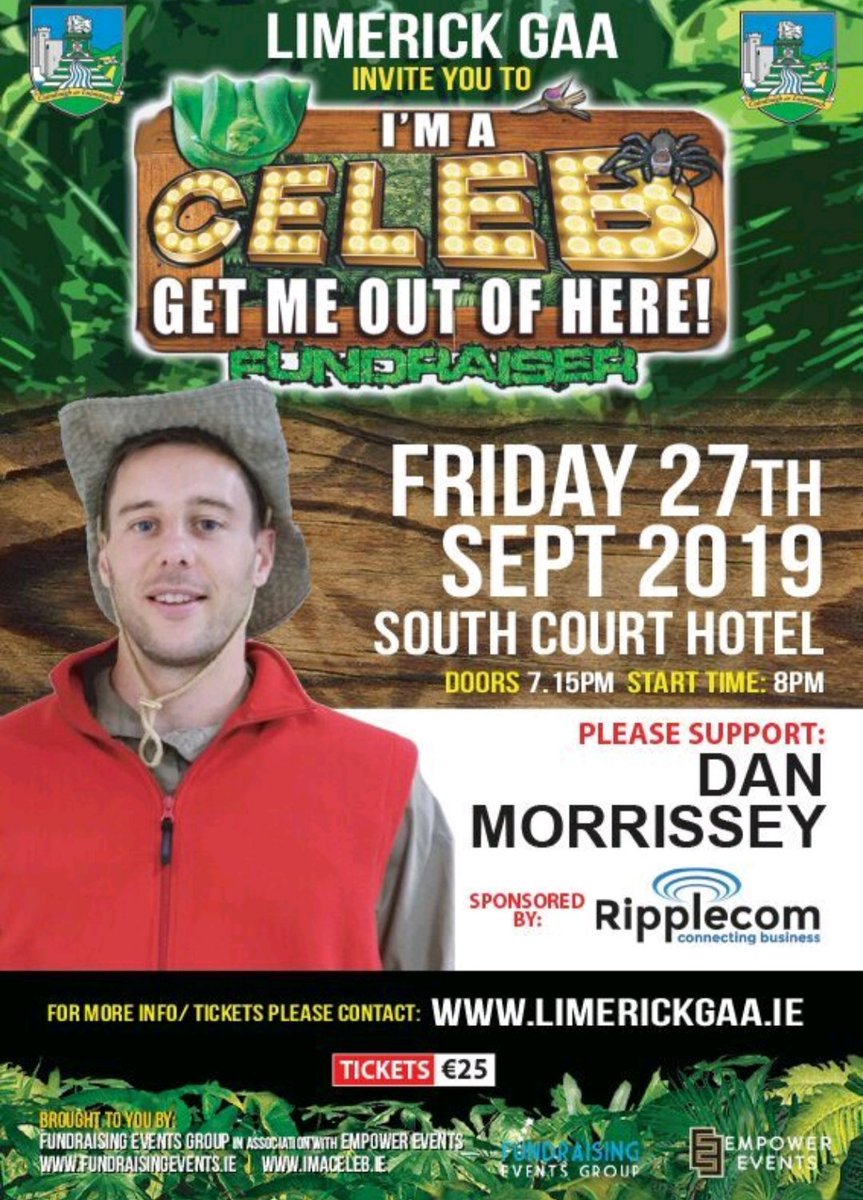 A great night guaranteed. Tickets at limerickgaa.ie. <a href="/LimerickCLG/">Limerick GAA</a>