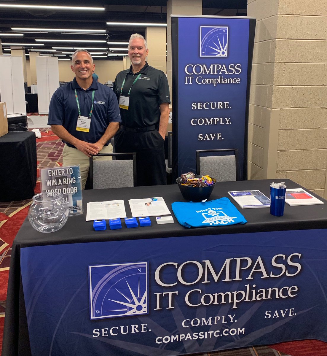CompassITC's tweet image. Big thanks to all who stopped by our booth at the CUNA Technology Council Conference this week! #TECHCouncil