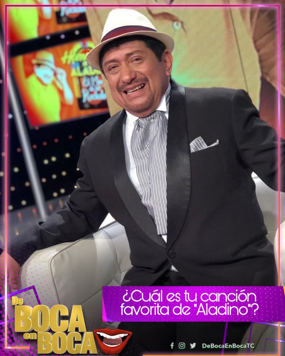 🙌🏻| <a href="/decasaencasa/">domenica del carmen</a> le rindió un merecido HOMENAJE a #ElMagoDeLaRockola🎤.
-
¿Y tú, qué canción recuerdas de <a href="/aladinoecuador/">Enrique Vargas Mar</a> 🎶?