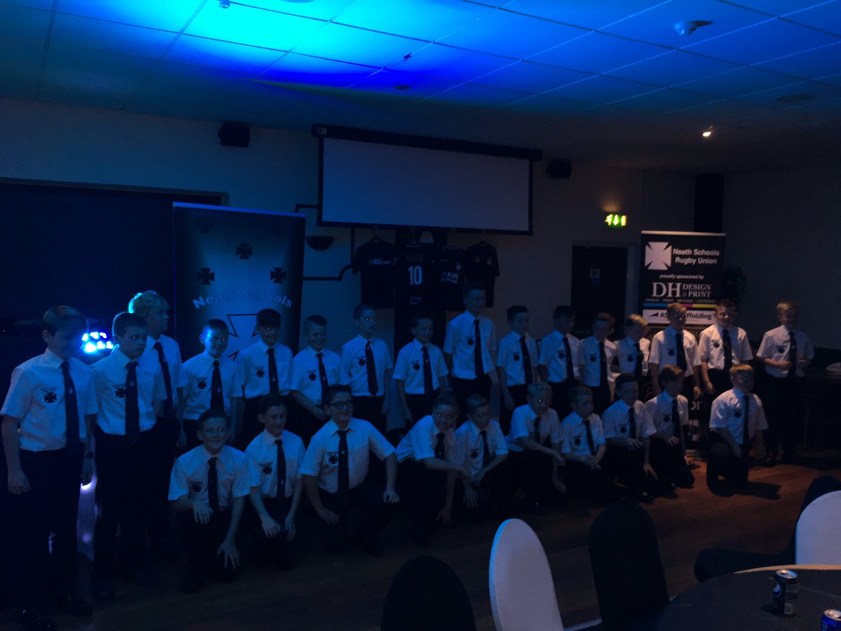 A2BCIC's tweet photo. What a night here at @NeathRugby schoolboys tie presentation! Great to see everyone enjoying so much and experiencing memories that will last forever. Stay posted for more information as the season unfolds, thanks for the hospitality 👍 https://t.co/iarD7ls893