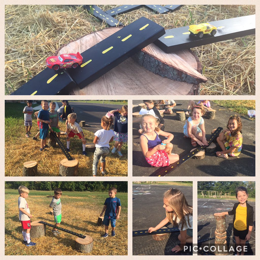 Heidi Greer (@heidi_greer) on Twitter photo Our outdoor exploration time just got an addition! Last week my class worked on painting all the boards to make lots of roads. Today many many kiddos designed, redesigned, tested, and more with the roads and treetrunk pieces. Their creativity is WOWSERS! <a href="/SoutheasternEl1/">Southeastern Elementary</a> Our outdoor exploration time just got an addition! Last week my class worked on painting all the boards to make lots of roads. Today many many kiddos designed, redesigned, tested, and more with the roads and treetrunk pieces. Their creativity is WOWSERS! <a href="/SoutheasternEl1/">Southeastern Elementary</a>