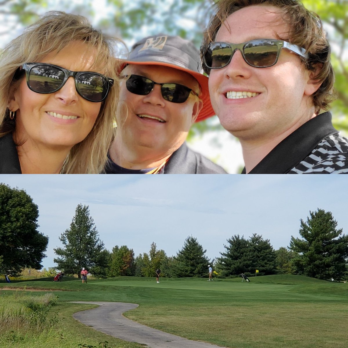 Justagolfdad's tweet photo. Adventures of #Golfdad and #Golfmom and look #golfbro https://t.co/qc6hG4bhIe
