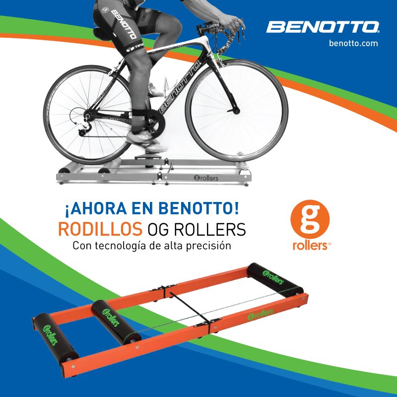 bicisBENOTTOmx's tweet photo. ¡AHORA EN BENOTTO RODILLOS OG ROLLERS!
Con tecnología de alta precisión
Consulta modelos y precios aquí https://t.co/5BaAknnuJf
#OGRollers #RodillosEntrenamiento #BicicletasBenotto @TuEnBici @Bicimascafe @LaCadenciaL @labicideloso @PerezViruete https://t.co/qGkHRAO1b8
