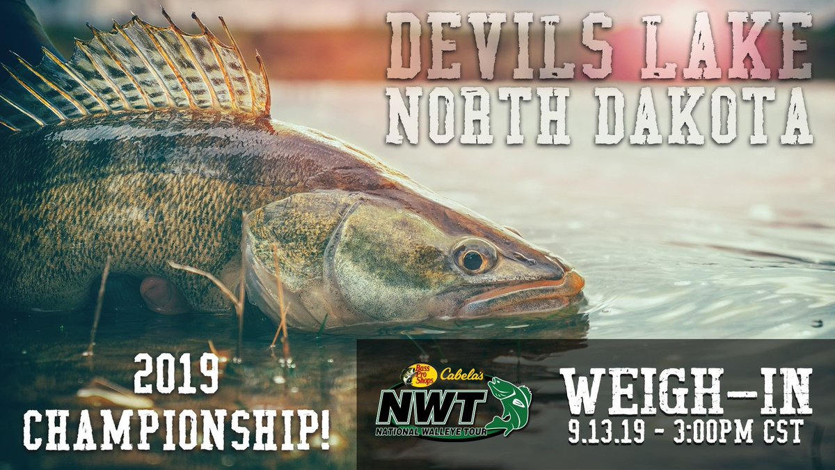 OutdoorActionTV's tweet photo. Head over to Outdoor Action TV website or stream on any of our available platforms - Roku, Amazon Fire and Apple TV to watch the 2019 @NationalWalleye Championship Live Weigh In at Devil's Lake! #nationalwalleyetour #fishing #championship #teamoutdoors #liveweighin #streaming https://t.co/tXsnmhemiH