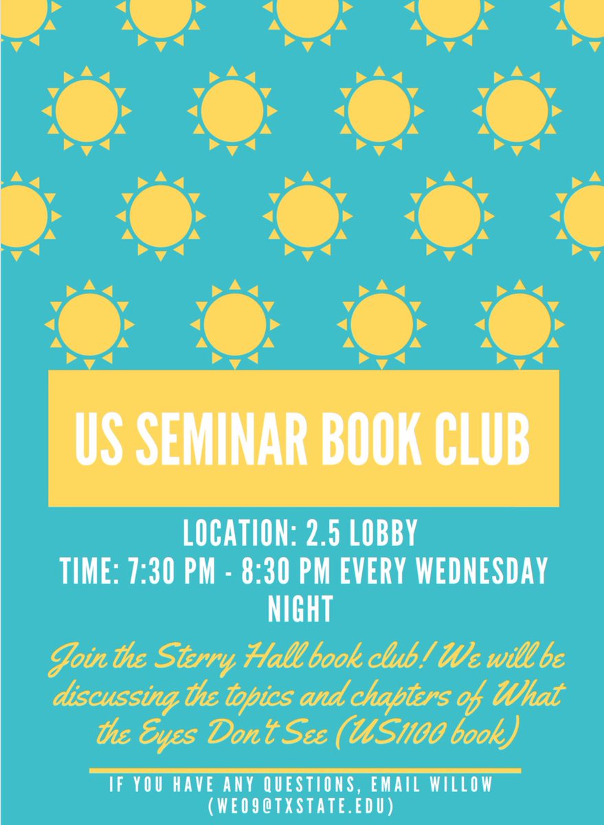 Wanting all the information for your US 1100 book, come to the book club for it on Wednesday’s with RA Willow! 🎉 Helping you get an A in the class one chapter at a time!