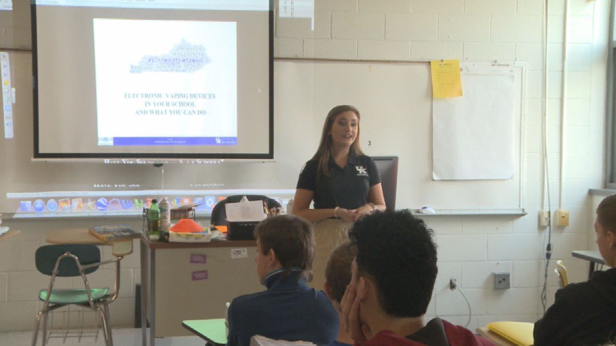 "This is a trend we can reverse if students are open to having conversations with their peers about the negative health consequences." wymt.com/content/news/M…