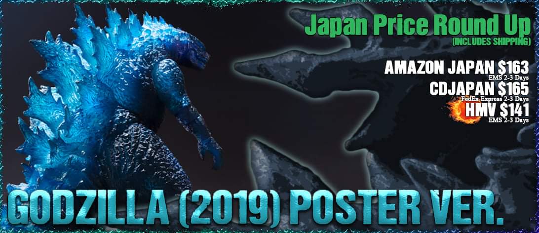 sh monsterarts godzilla 2019 amazon