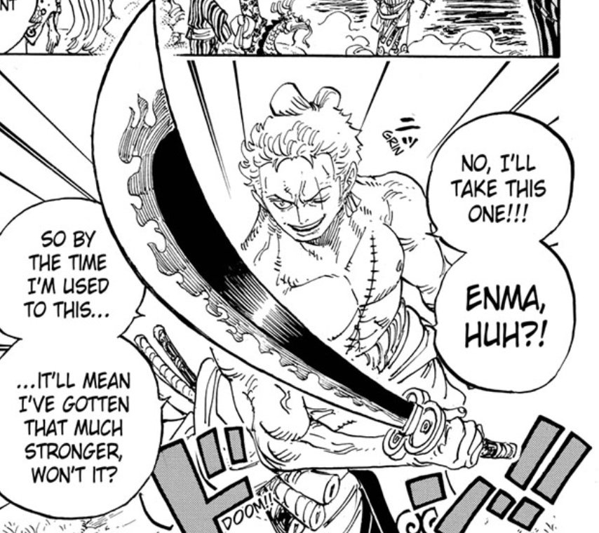 One Piece chapter 955 major spoilers leaked: Enma drains Zoro's Haki -  PiunikaWeb