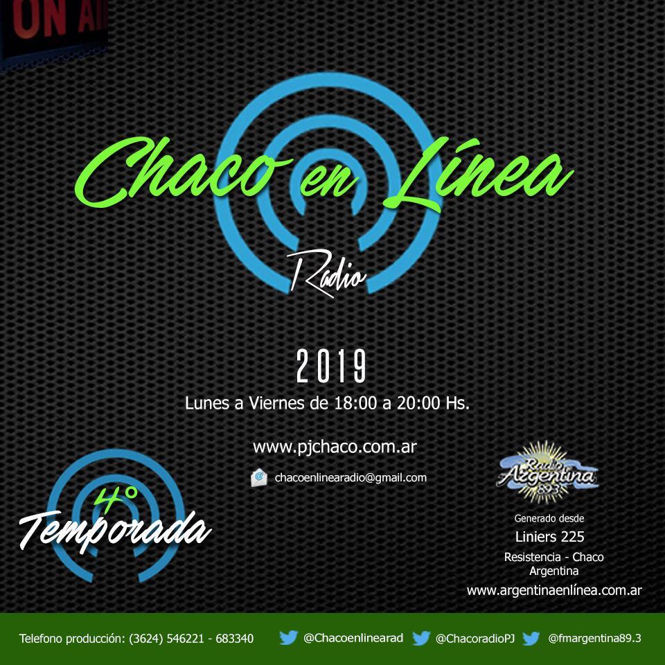 chacoenlinearad's tweet photo. A las 18 hs arranca #ChacoEnLineaRadio por Radio Argentina FM 89.3 y Radio PJ! 📻
Escúchanos también a través de https://t.co/jlFc2atNfi y https://t.co/SQSvgmIPdv https://t.co/05eMxgRNnN