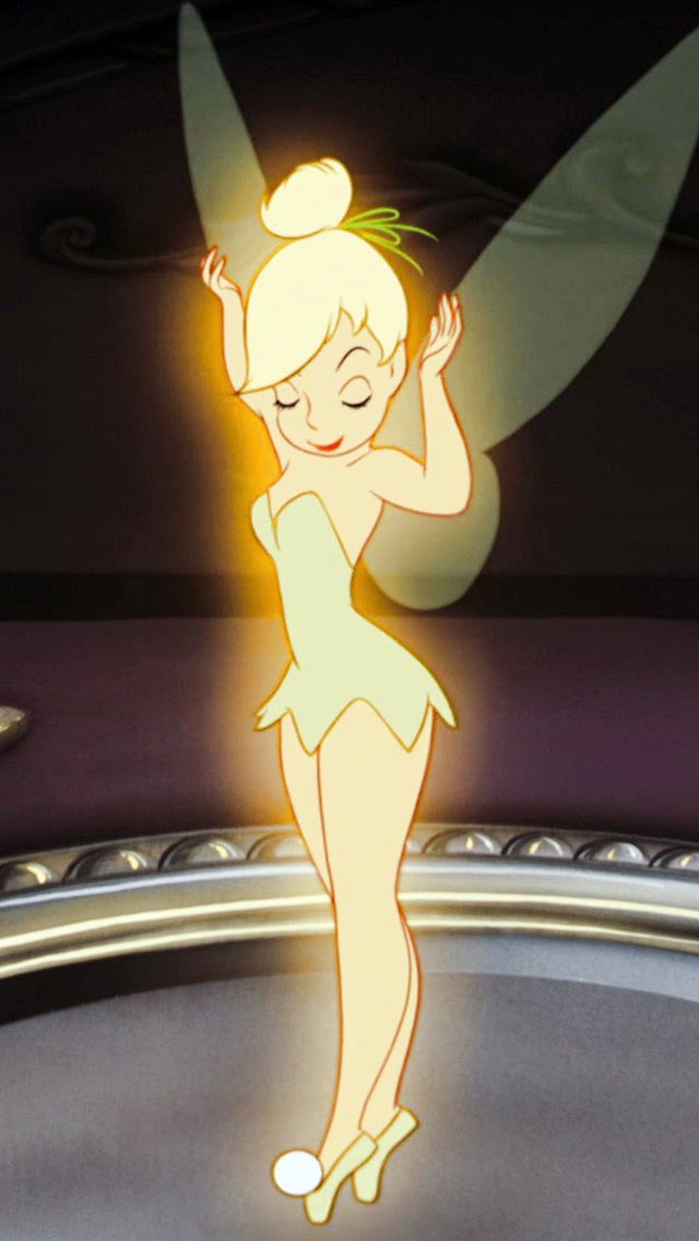 Another one of my favorite Marc Davis designs Tinkerbell! I've read that she was inspired by Marilyn Monroe! Love the small upper body to hips and legs ratio. Another exaggerated look that is just so visually appealing! #tinkerbell 