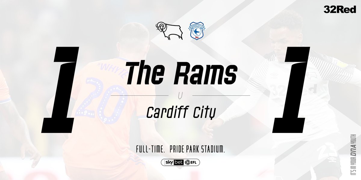 dcfcofficial's tweet photo. Against the wall and that's full time at Pride Park Stadium...

#DCFCvCCFC https://t.co/6akoLVLoil