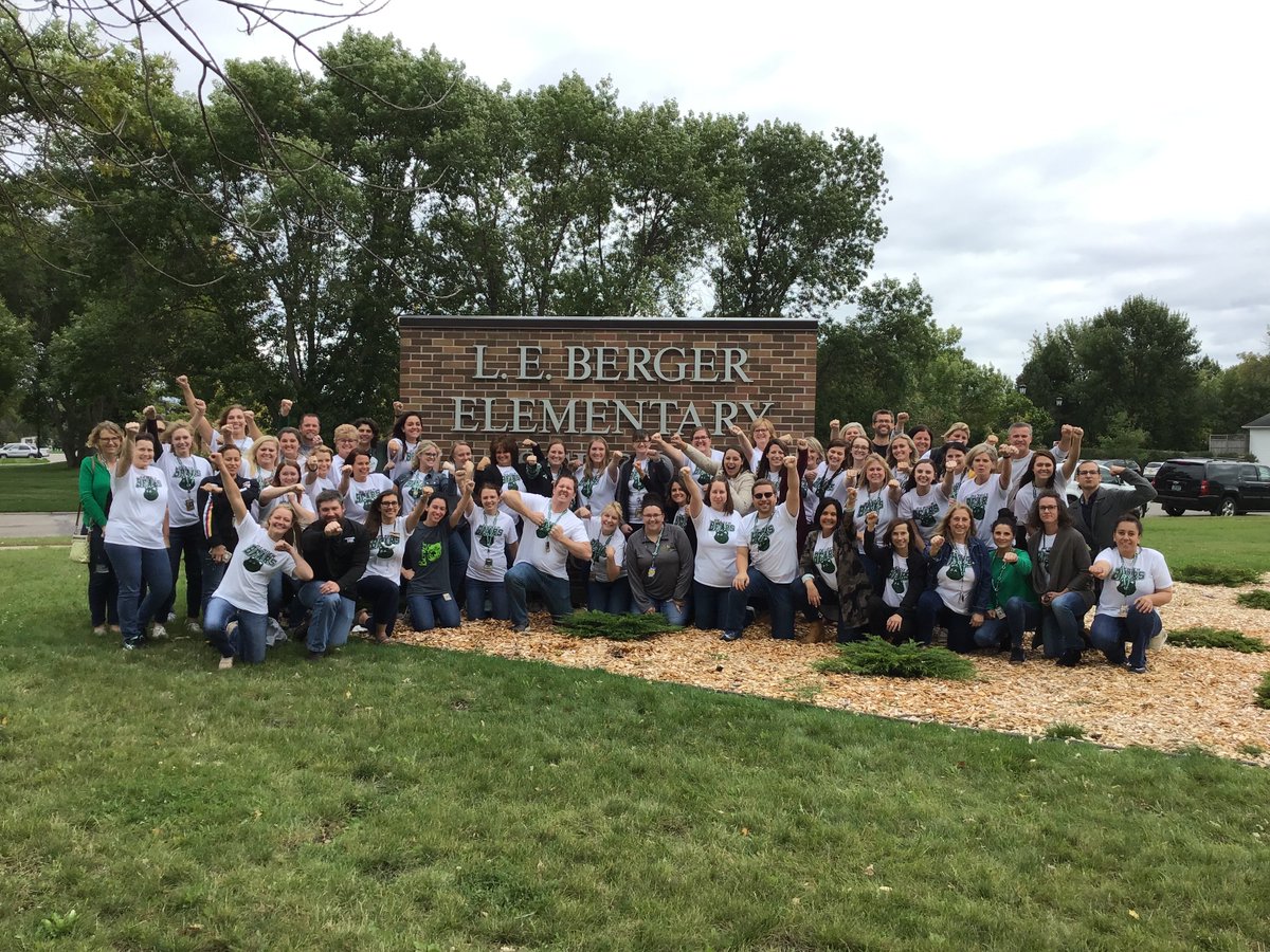 BergerBears's tweet photo. Today is WFPS District Pride day and the theme is collaboration.  We love having the chance to collaborate with one another.  Our staff are truly superheros! @WFPSchools #districtofchoice #wfpspride https://t.co/6EhMEyHiFE