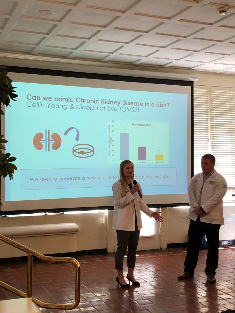 DrJuliaHum's tweet photo. The @bmresgroup shared our research projects with the @MarianUniv Board of Trustees this afternoon. 

It was a thrill to watch our @MUCOM_BioMed &amp; @MUCOM_Indy students present their work!

On to #ASBMR2019 🦴 @jw_lowery https://t.co/Z7Qi3Tn3Vk