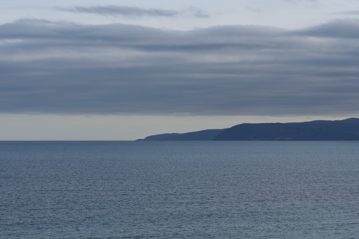 scape366's tweet photo. #scape366.com 258 - #shades of #blue, looking down the #coast towards #lorne from the #loutitbaylookout, just below the #splitpointlighthouse in #aireysinlet. The #greatoceanroad #coastline, sandwiched between the calm #bassstrait and a layer of #cloud #coastscape https://t.co/8FjXZL7aAj