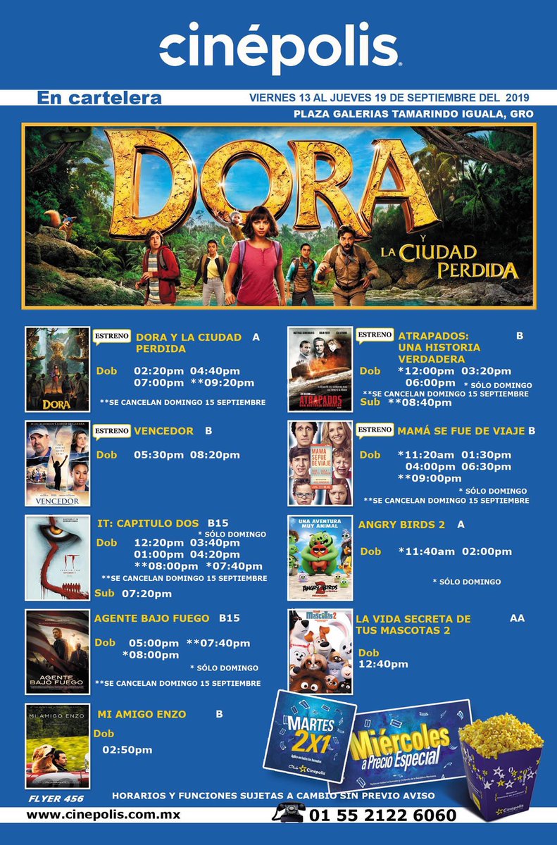 Cartelera Cinepolis On Twitter Cartelera Iguala De La