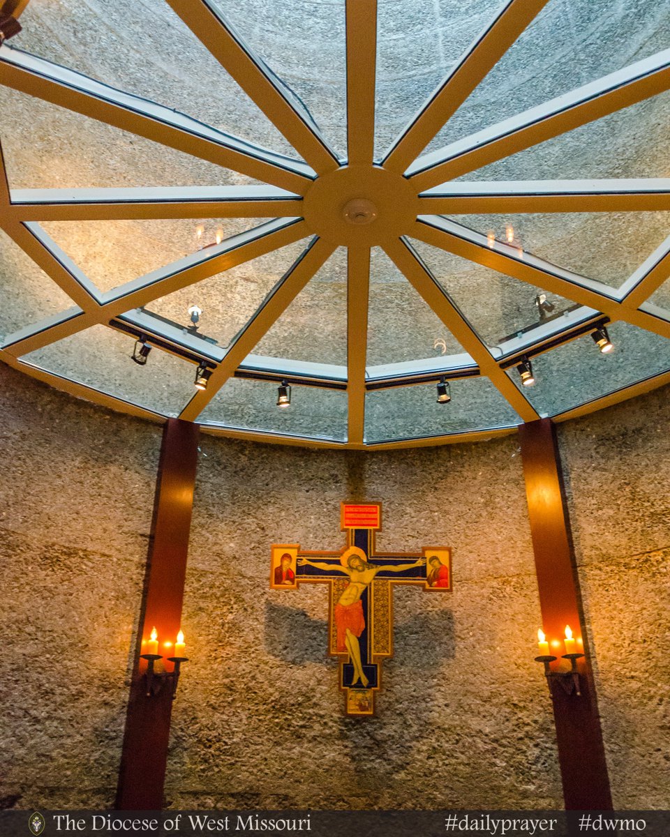 diowestmo's tweet photo. Almighty God, whose most dear Son went not up to joy but first he suffered pain, and entered not into glory before he was crucified: Mercifully grant that we, walking in the way of the cross, may find it none other than the way of life and peace. Amen. #dwmo #dailyprayer https://t.co/nzORmpjVtn
