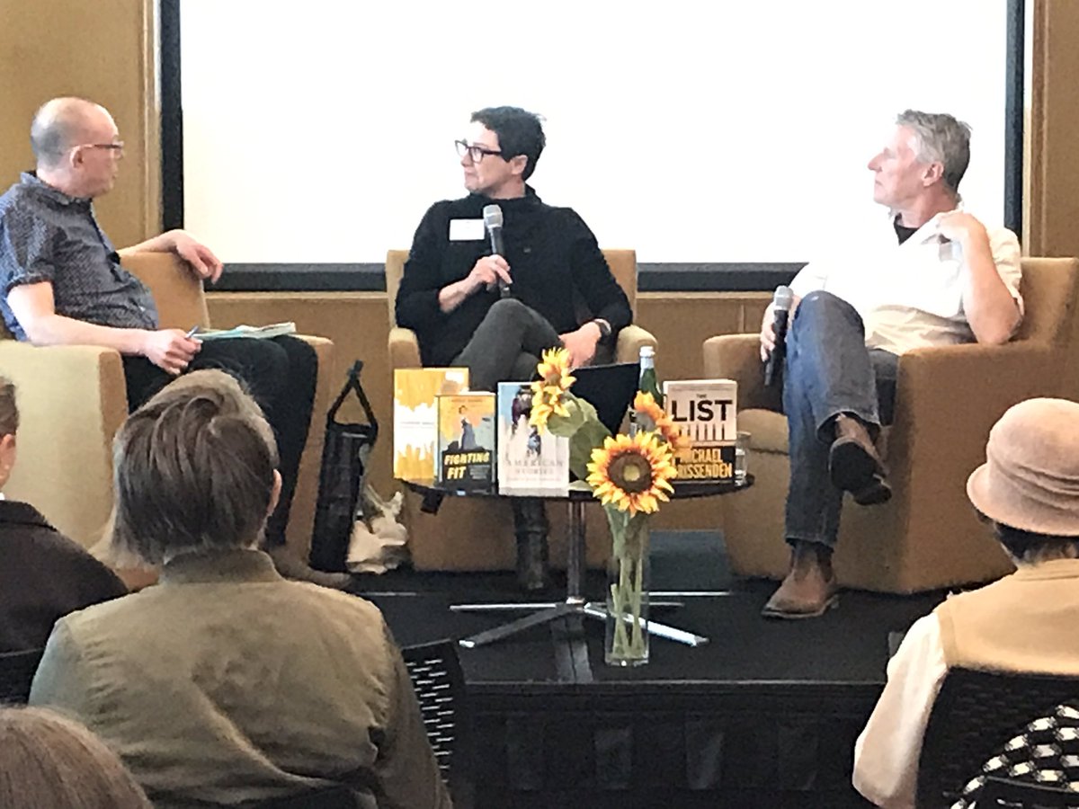marion_writers's tweet photo. Michael - “I never doubt my ability to write it but doubt whether (the work) is really good during the process.” @NGFeathers  #Intro2Industry @nlagovau @auscouncilarts @artsact @FNAWN_  #hardcopyAUS #HardcopyAUS @m_brisso https://t.co/zOKjgZp467